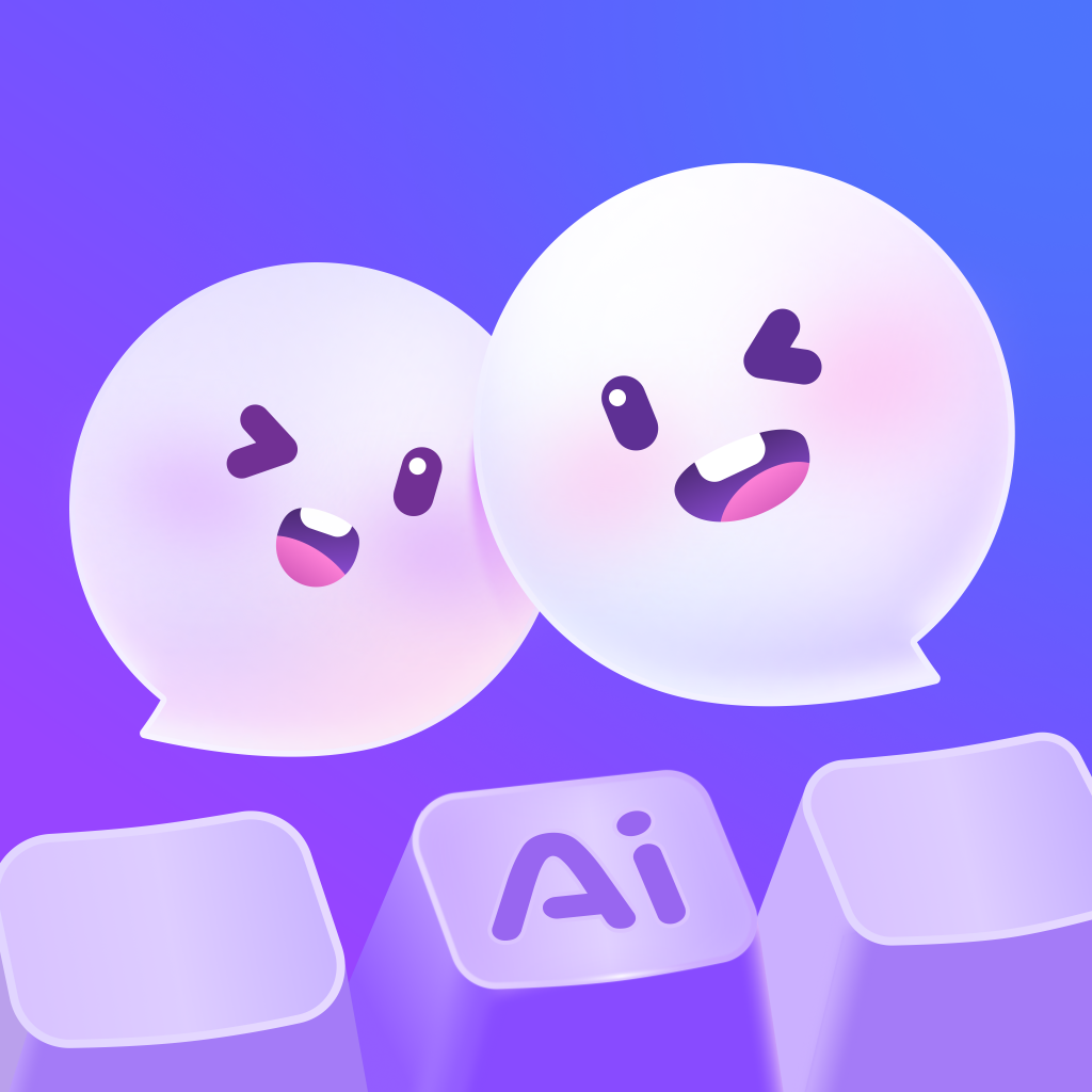 泡泡键盘 Logo